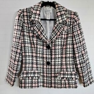 Chadwick holiday plaid jacket